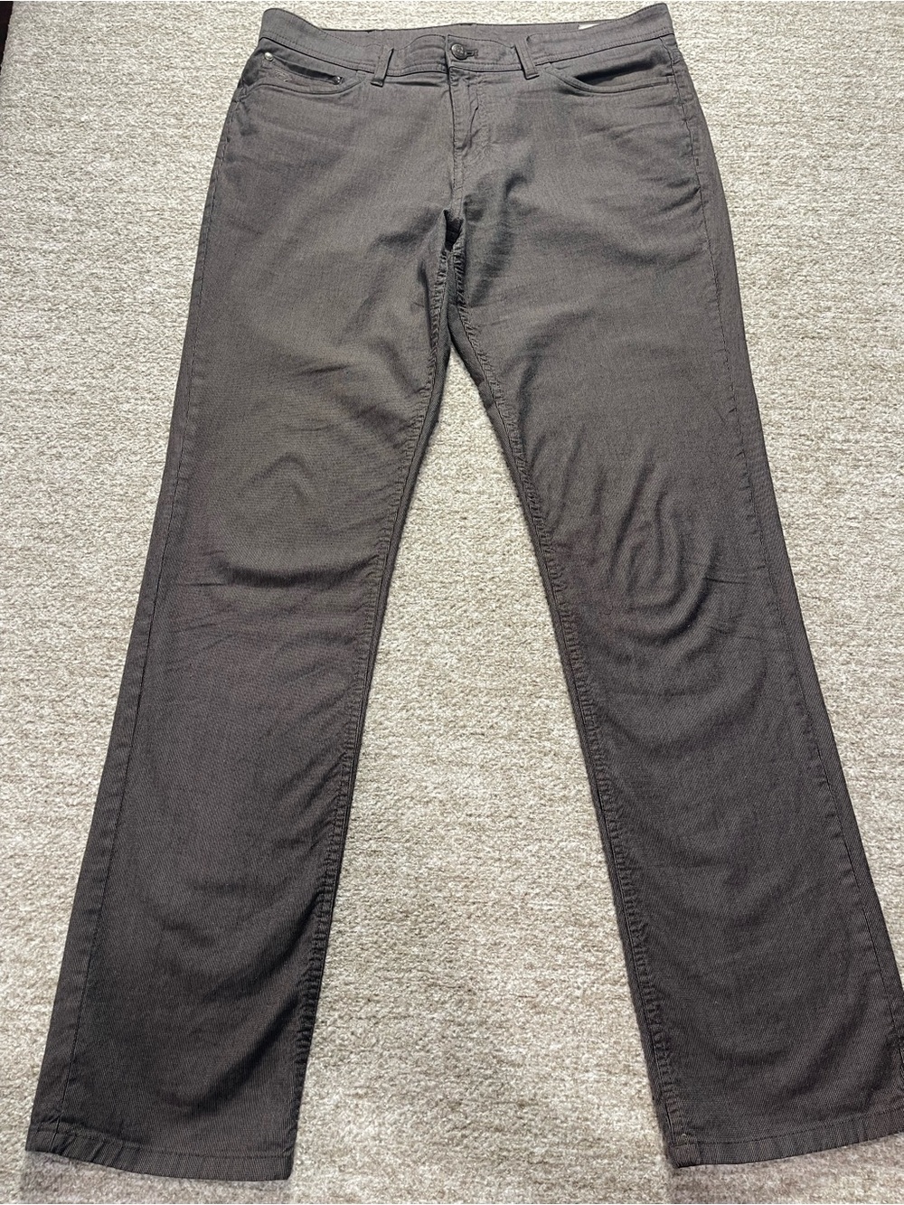 English Laundry Mens Brown Cotton Blend  Pants Size 34X34, SKU#0392